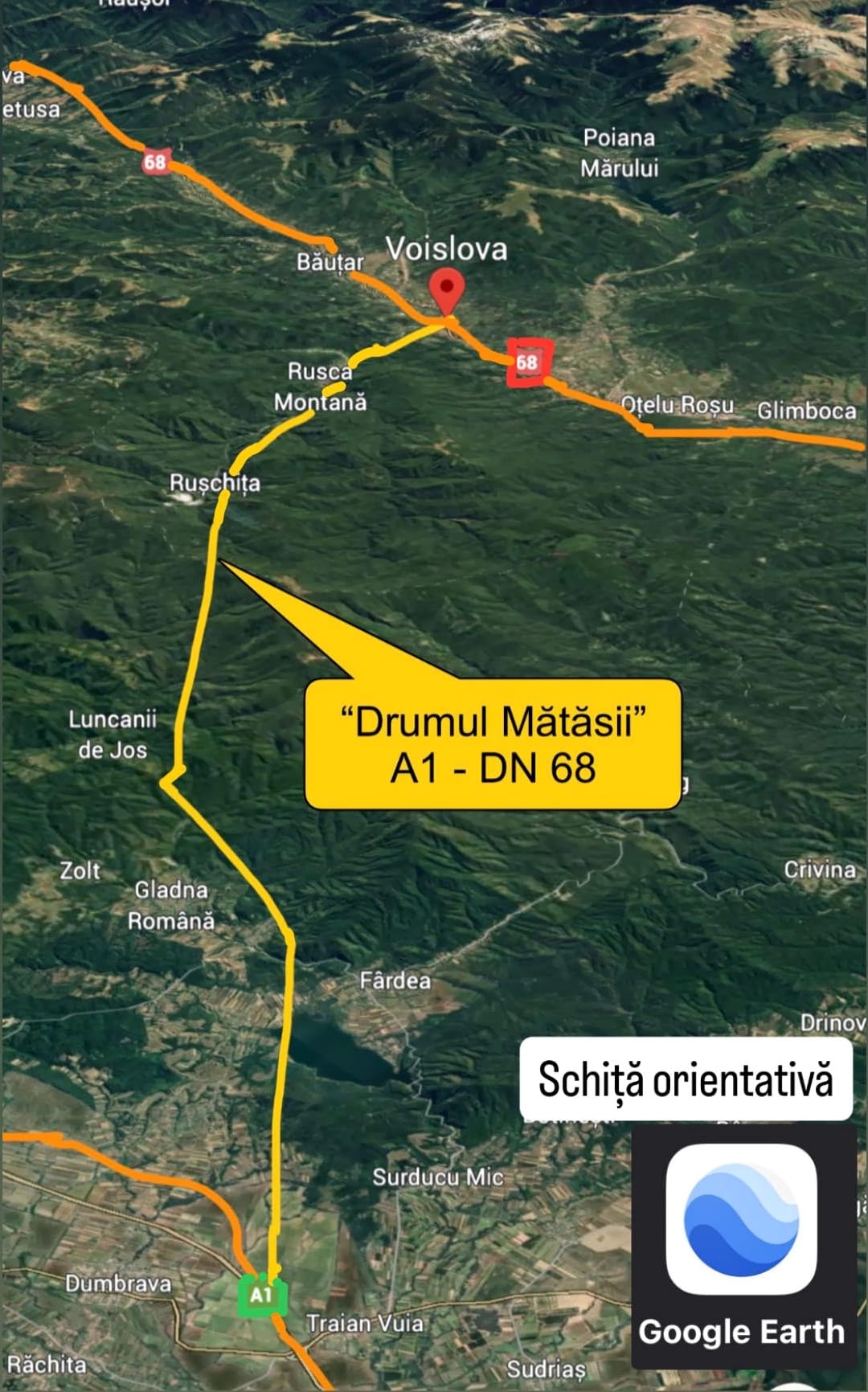 Istoricul sinuos al  “Drumului Mătăsii” din Banatul de Munte. Modernizarea DJ 684 intră în linie dreaptă!