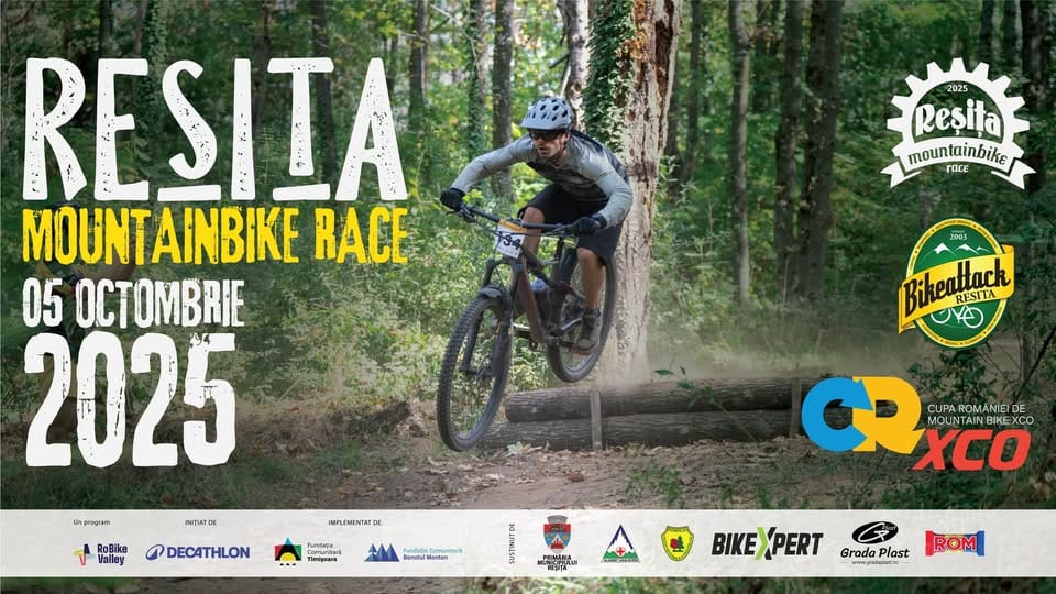 Reșita Mountainbike Race 2025: Sfârșit de sezon spectaculos în inima Banatului, la ultima etapă a Cupei Naționale 2025