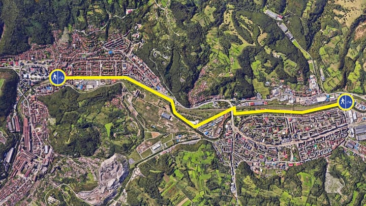 Contract semnat: Reșița extinde promenada și construiește șase pasarele pe Bârzava cu bani europeni (VIDEO)