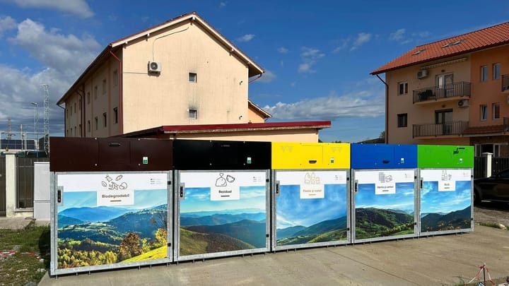 Insule ecologice în Caransebeș / Foto: Primăria Caransebeș