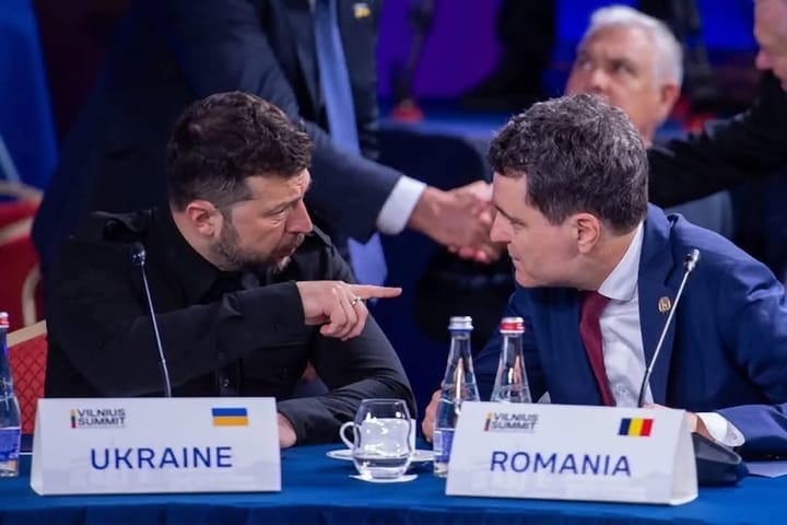 Președintele Nicușor Dan, după întâlnirea cu Zelenski și Rutte la Vilnius: „O pace durabilă poate fi obținută doar demonstrând forță”