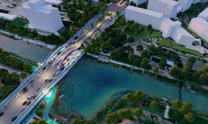 Timișoara investește 183 de milioane de lei în două poduri moderne finanțate de UE: Solventul și Iuliu Maniu