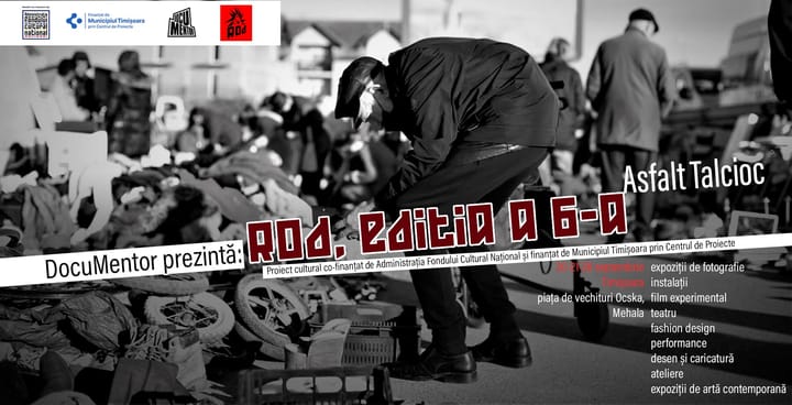 Asfalt Talcioc: Festivalul ROD aduce arta contemporană în piața de vechituri din Timișoara