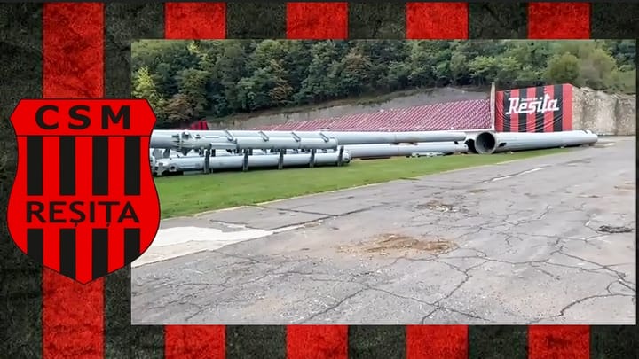 CSM Reșița primește un dar de milioane de euro: Nocturna și turnicheții de la „Dan Păltinișanu” ajung pe „Mircea Chivu”