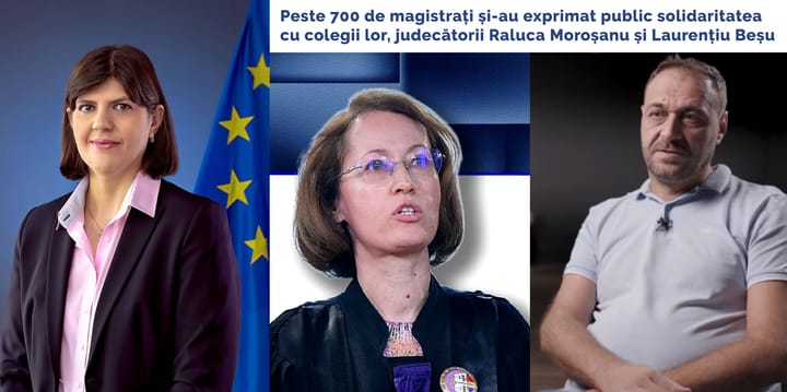 Curajul contagios: Laura Codruța Kövesi s-a alăturat celor peste 700 de magistrați care au semnat lista de susținere a celor 2 judecători